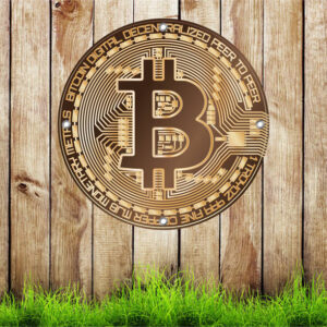 bitcoin tuinposter