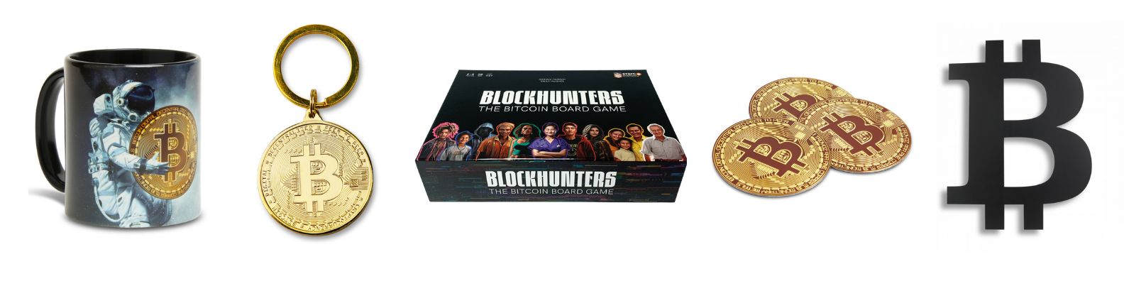 Bitcoin Webshop Banner gold black
