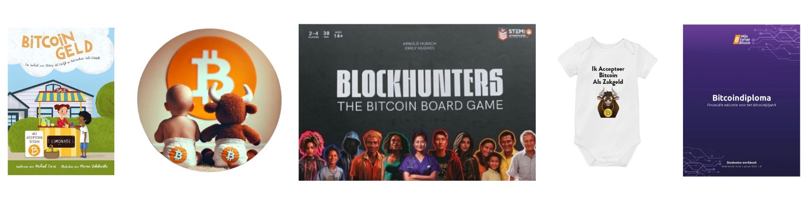 Bitcoin voor kinderen banner